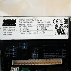 MM03D-503-00 0.37KW NO18214991 - Product Image 6