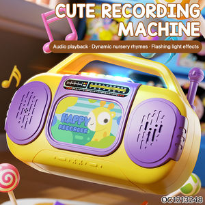 Clavier musical multifonctionnel pour l'apprentissage précoce, boîte à musique personnalisée pour enfants, radio, enregistrement audio, jouets avec <span class=keywords><strong>chansons</strong></span> <span class=keywords><strong>anglaises</strong></span> personnalisées - Product Image 2