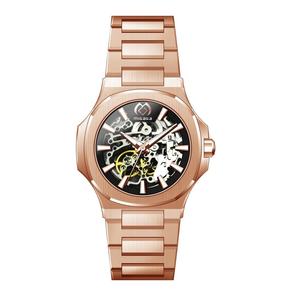 Reloj mecánico esqueleto de lujo personalizado para hombre, esfera de 41mm, logotipo personalizado directo de fábrica de alta calidad, MOQ bajo aceptado - Product Image 4