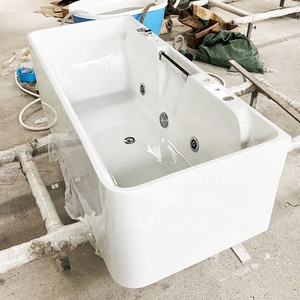 Moderna Bañera de Hidromasaje Rectangular de Acrílico Ecológica para una Persona, Duradera, para Interiores, con Jets, <span class=keywords><strong>Spa</strong></span> de Relajación - Product Image 3