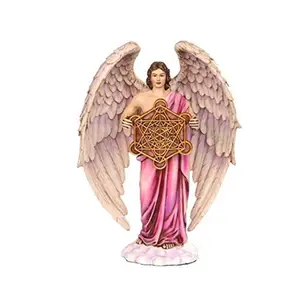 Hars Religieuze Beeldje 10 Inch Metatron Angel Orthodoxe Religieuze Hars Standbeeld Beeldje