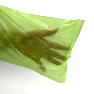 Hengtuo Free Sample Wholesale Eco-Friendly Biodegradable <b>Compostable</b> Customized Printed Logo Pet Dog Waste Poop <b>Bag</b> - Product Image 3