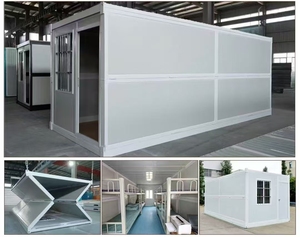 Casa Contenedor Plegable, Unidad Prefabricada Modular para Vivienda de Emergencia, Obras de Construcción y Uso en Campamentos - Product Image 4