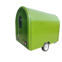 Mini équipement complet de cuisine certifié CE DOT Remorque alimentaire mobile pour restaurant traiteur Hot Dogs crème glacée fibre de verre aluminium