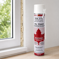 Scellant en mousse de polyuréthane Maple Leaf A53 750ml, séchage rapide, anti-rétrécissement, pour collage de panneaux muraux, décoration intérieure, menuiserie