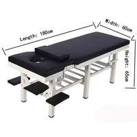 Table de massage de spa professionnelle de meilleure qualité, portable en aluminium de nouvelle conception pour les chambres d'hôpitaux, cuir de style moderne