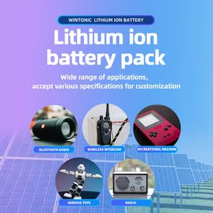 Ul1007 선을 가진 11.1V 1500mAh 3 세포 1p3s 리튬 이온 18650 16.65Wh 재변경 건전지 팩 - Product Image 2