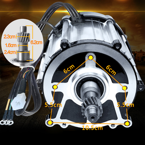 Động cơ điện 48V 60V 72V 1000W 1200W 1500W 1800W công suất cao, động cơ vi sai, động cơ xe kéo - Product Image 2