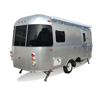 4x4 RV camping-car caravane enregistrement légal aluminium voyage remorques tout-terrain rv remorque camping-car avec salle de bain