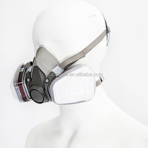 M101 doble <span class=keywords><strong>filtro</strong></span> CE Anti-Gas-polvo media <span class=keywords><strong>mascarilla</strong></span> para pintar usando - Product Image 5