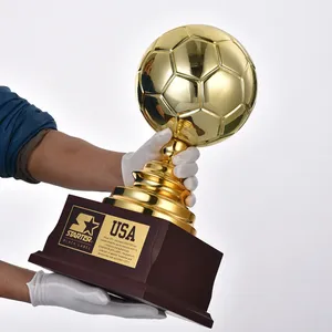 Trophées de football/basketball/<span class=keywords><strong>golf</strong></span>/tennis/volleyball en stock usine 2026 – Trophées de récompense et de commémoration sportifs - Product Image 1