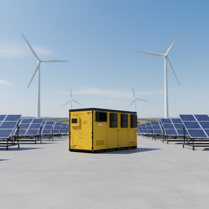 Système d'énergie solaire hors réseau 225 kW avec stockage de batterie lithium-ion pour zone isolée - Product Image 1