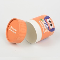 Aanpasbare Vochtbestendige Verzegelde Papieren Buis Universele Snoepverpakking Voor Snacks Geurende Thee Jelly Cadeau Voedsel Casual Papieren Pot