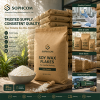 Bahan Lilin Kedelai Bubuk untuk Produksi Aromaterapi dalam Stoples, Pemasok Grosir, Pembeli Bisnis, Kemasan Ritel