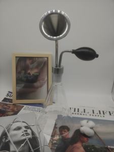 Großhandel 300ml Ätherisches Öl Inhalator Silber Edelstahl Glasflasche Kaffeebohnen Tee Spa Duftauswahl-Gerät - Product Image 3