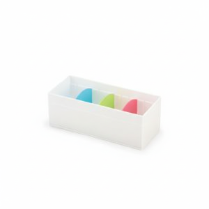 Inomata 3 coperchio bianco custodia per gli strumenti pratico ed elegante strumento soluzione di stoccaggio - Product Image 1