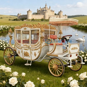 Carruaje Real con Caballos, Precio de Limusina, Vehículo Eléctrico, Carroza Real con Caballos/Carroza Eléctrica para Turismo - Product Image 1