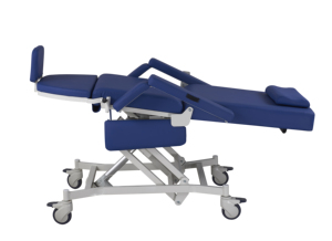 Yeni hasta merkezli tıbbi bakım rahat yapılandırılabilir ayar elektrikli hemodiyaliz diyaliz koltuğu ile ergonomik tasarım - Product Image 3