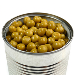 Petits pois verts salés en conserve de qualité supérieure d'Inde, récolte de la nouvelle saison, tendres, pour acheteurs en gros, distribution internationale - Product Image 1