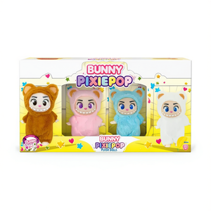 Muñecos de peluche Bunny Pixiepop de 17 cm, juguetes de peluche suaves para niños - Product Image 2