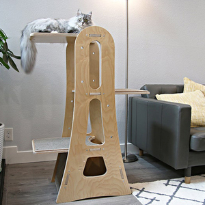 Oferta Especial: Villa Moderna de Madera Sólida de Lujo, Personalizada y de Múltiples Capas, con Cierre de Botones - Product Image 1