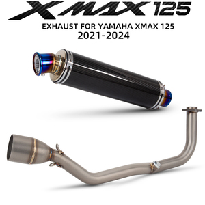 Système d'échappement XMAX125 pour Yamaha <span class=keywords><strong>XMAX</strong></span>-<span class=keywords><strong>125</strong></span> 2021-2024, kit d'échappement pour moto, collecteur de <span class=keywords><strong>scooter</strong></span>, silencieux Yoshimura Hurricane GP-89 - Product Image 2