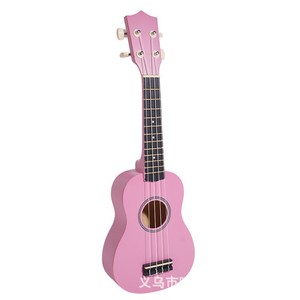 Ukulele 21 pouces, tout en bois, coloré, à quatre cordes, jouet pour enfants, Instrument de musique pour enfants de 5 à 7 ans, unisexe - Product Image 1