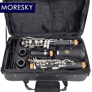 Clarinete de Baquelita de 17 Llaves en Si Bemol con Orificio Cerrado, Estilo Especial MORESKY E301 - Product Image 2