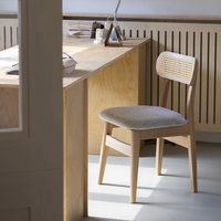 Vente en gros de chaises d'extérieur en bois chaises de salle à manger en bois pour café restaurant