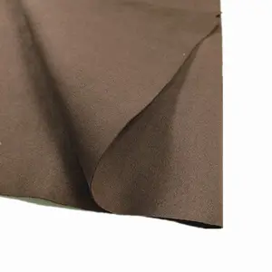 Suede Micro Fiber PU Leather For Shoes Breathable Linings