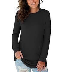 Fashion Cotton Daily Wear Women Solid Casual Long Sleeve Pullover Sweatshirt - Product Image 5