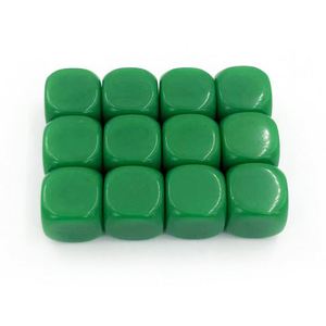 Fabricante de Dados Acrílicos Personalizados con Esquinas Redondeadas de 16 mm D6, Impresión y Grabado - Product Image 4