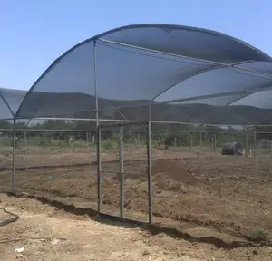 Pabrik profesional disesuaikan jaring teduh HDPE jaring naungan matahari pertanian untuk rumah kaca