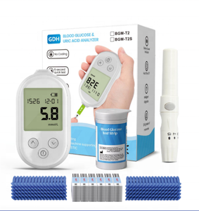 Blood Sugar Monitor <strong>Glucometer</strong> Test with Blood Glucose Meter Test Strips Diabetic Tester - Product Image 1