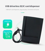 Lector y Grabador de Tarjetas RF de Alto Rendimiento de 125 kHz, Protocolo ISO 14443A, Material ABS, con Interfaz USB para Sistemas de Control de Acceso