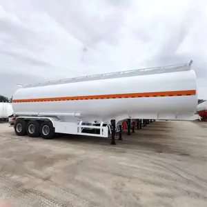 Air Compressor 60 Ton Tanker Storage Tank Dry Powder Bulk Cement Semi Truck Trailers