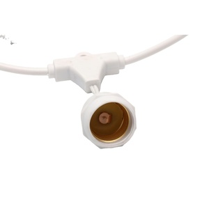 Guirlande lumineuse originale, équipée d'une prise directe, fil noir de qualité commerciale. Elle <span class=keywords><strong>ne</strong></span> contient <span class=keywords><strong>pas</strong></span> d'ampoule. - Product Image 2