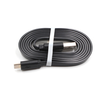 Câble en vrac haute vitesse 1m 24AWG 4C, câble micro-USB vers Type-C 3A pour charge rapide, pour ordinateur