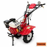 Mini Motocultor Diésel de Conexión Directa Marca YKX, Bajo Consumo de Combustible, con Marcha Atrás para Terrenos Montañosos, Proveedor Verificado