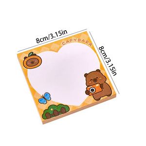 Cute and Fun Self-Adhesive Memo Pads Essential Back-to-School Stationery for Students and Office Use - Product Image 2