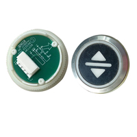 Pièces détachées pour ascenseur KONE Bouton poussoir d'ascenseur noir Boutons d'ascenseur KDS300 KDS50