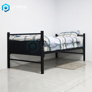 Enfants dortoir fer lits détachables <span class=keywords><strong>double</strong></span> sur <span class=keywords><strong>double</strong></span> acier 3 niveaux métal enfants Triple cadre de <span class=keywords><strong>lit</strong></span> superposé - Product Image 3