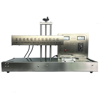 Machine de cachetage de feuille d'aluminium de scellant d'induction de chapeau continu de modèle vertical de bureau