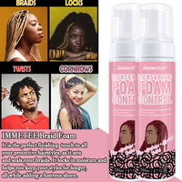 Mousse coiffante hydratante OEM/ODM pour tresses, torsades et locks – Fixation extra forte, sans résidus