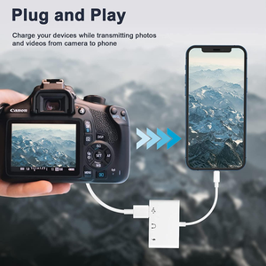 USB CからUSBアダプター、3 in 1 USB CからOTGアダプター、3.5mmヘッドフォンオーディオジャックと高速充電ポート、USB-Cスプリッター - Product Image 6