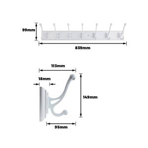 Hookrail - 7 H&C Ant. Cartoncino <span class=keywords><strong>Bianco</strong></span> su Cartoncino <span class=keywords><strong>Bianco</strong></span> FSC100% - Product Image 2