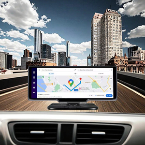 प्रवृत्ति अमेरिकी 10.26 "पोर्टेबल एंड्रॉइड कार रेडियो जीपीएस 2 + 32 जी वाईफाई पैनलला सपोर्ट इंस्टॉल करें एफएम ट्रांसमीटर के साथ ऐप रिवर्स एड कार्प्ले - Product Image 2