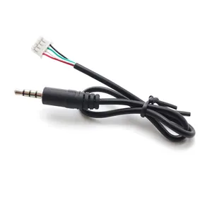 Conector macho de Audio de 3,5mm a JST Molex PH 4P, montaje de cable