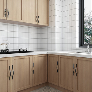 Modern Kitchen Cabinet Handles <strong>Black</strong> Aluminium Alloy Profile Wooden Drawer Pull Furniture Closet <strong>Cupboard</strong> Door Handles and <strong>Knobs</strong> - Product Image 6