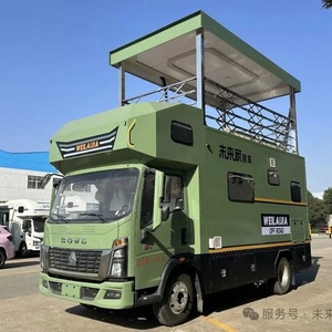 Autocaravana de Techo Elevado con Apertura Lateral de la Compañía Shagang. Se Puede Elevar y Se Puede Usar como Cama para Cuatro Personas. - Product Image 4